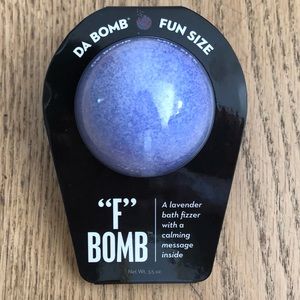 Bath fizzer lavender